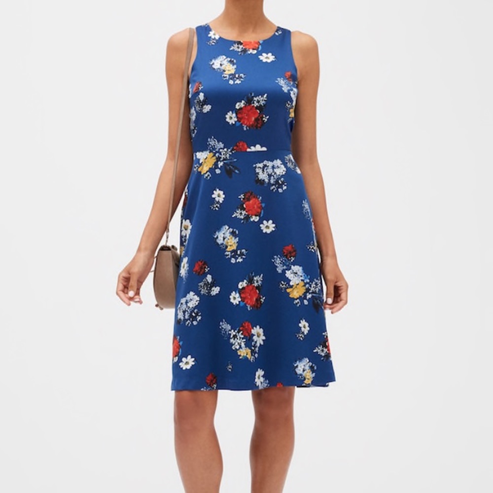 Banana republic floral dress